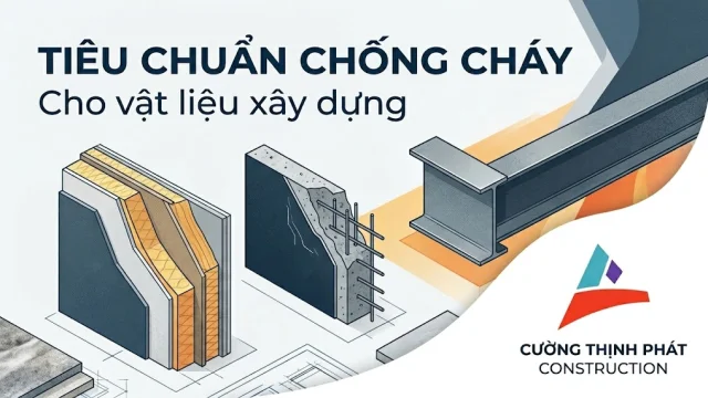 Tiêu chuẩn chống cháy cho vật liệu xây dựng: Quy định và Cách phân loại