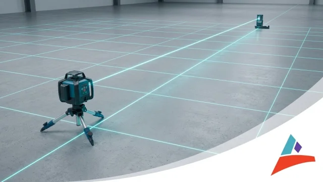 Lưu ý khi đo độ phẳng sàn bằng máy laser trong thi công thực tế