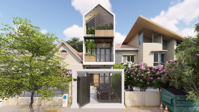 Kinh nghiệm thiết kế xây dựng nhà ống trên diện tích đất 5x20 tối ưu không gian và công năng