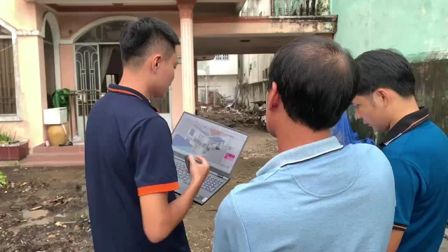 Nhà phố 3 tầng