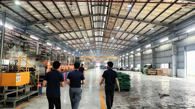 Khảo sát Thi công sơn cải tạo nhà xưởng Công ty TNHH DSR Vina tại KCN Mỹ Phước 3
