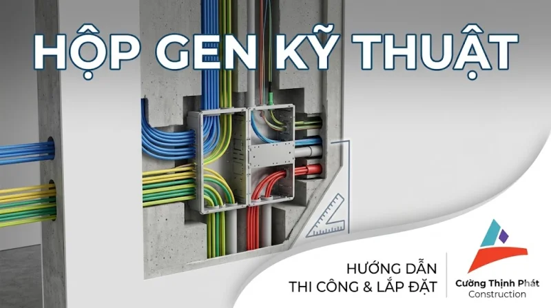 Hộp Gen Kỹ Thuật Là Gì? Các Lưu Ý Quan Trọng Khi Thi Công Lắp Đặt