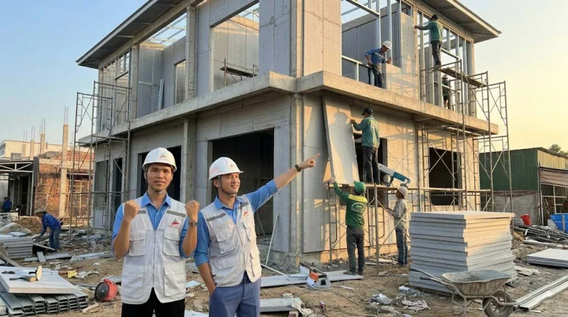 Bê Tông Nhẹ EPS Là Gì? Đặc Điểm Và Ứng Dụng Trong Xây Dựng Hiện Đại