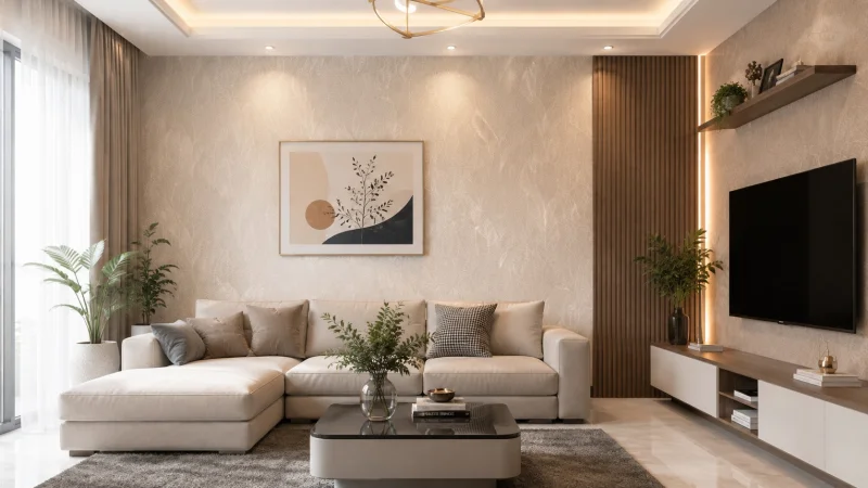 Các hình thức và vật liệu hoàn thiện bề mặt tường nhà ở Việt Nam