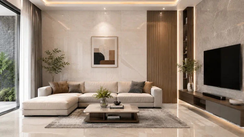 Các hình thức và vật liệu hoàn thiện bề mặt tường nhà ở Việt Nam