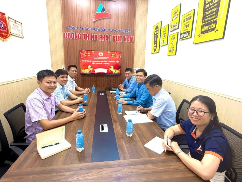 Đại hội thành lập công đoàn cơ sở Cường Thịnh Phát Việt Nam