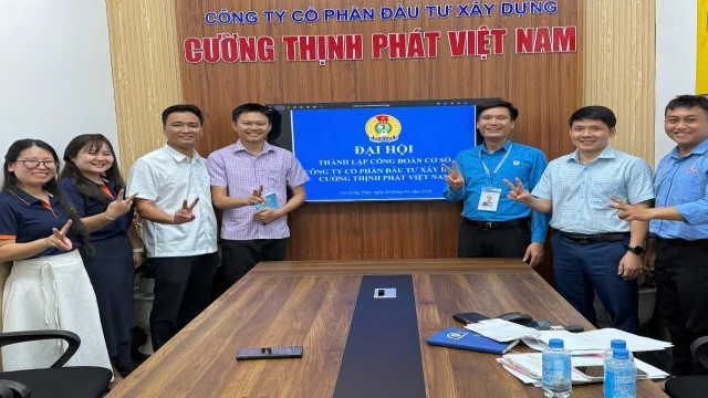 Đại hội thành lập công đoàn cơ sở Cường Thịnh Phát Việt Nam