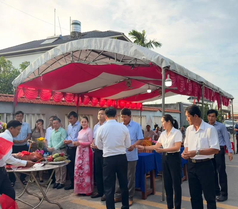 Khởi Công Dự Án Nâng Cấp Hạ Tầng Giao Thông Tại Phường Tân Khánh