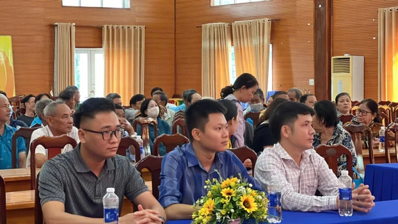 Đồng hành cùng UBND phường Bình An tổ chức trao quà Tết cho các gia đình khó khăn