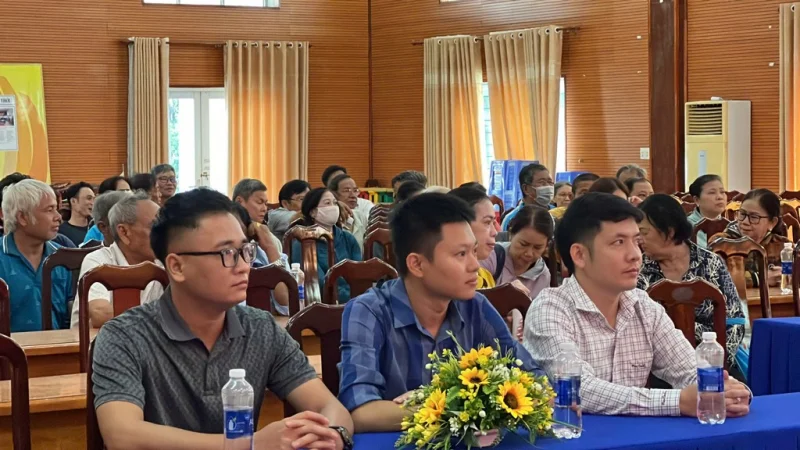 Đồng hành cùng UBND phường Bình An tổ chức trao quà Tết cho các gia đình khó khăn