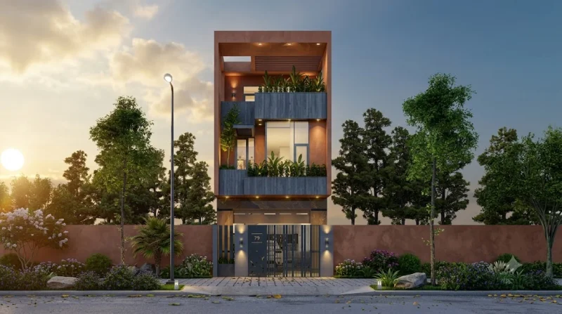 Kinh nghiệm thiết kế xây dựng nhà ống trên diện tích đất 5x10