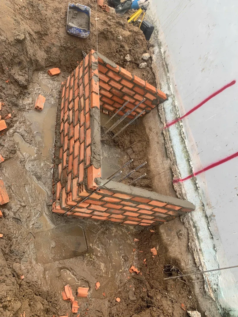 Ép cọc móng công trình nhà phố tại Bình Chánh Tp Hồ Chí Minh