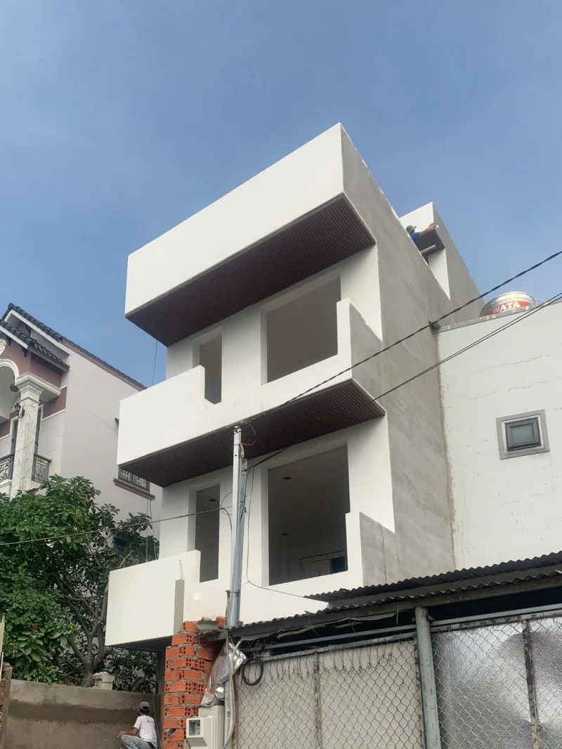 Tiến độ tháng 1/2025 thi công nhà phố tại Bình Chánh Tp Hồ Chí Minh