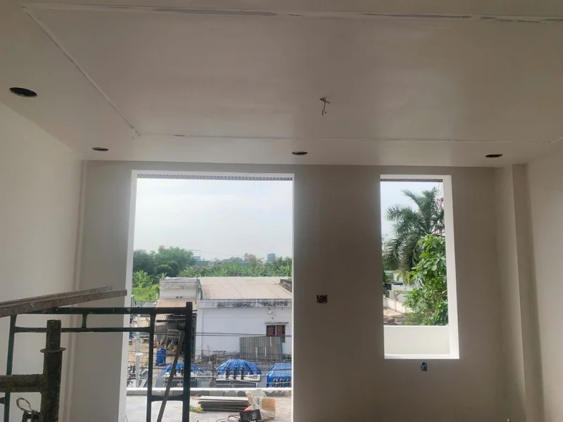 Tiến độ tháng 1/2025 thi công nhà phố tại Bình Chánh Tp Hồ Chí Minh