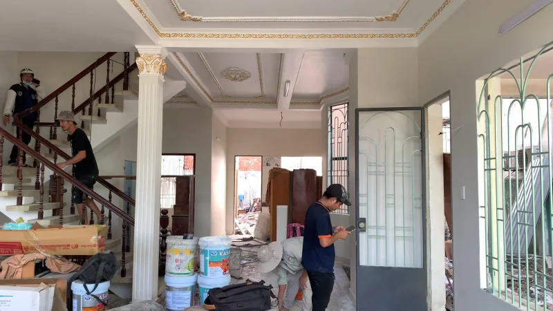 Khảo sát đo đạc sửa chữa villa tại thành phố Thủ Đức