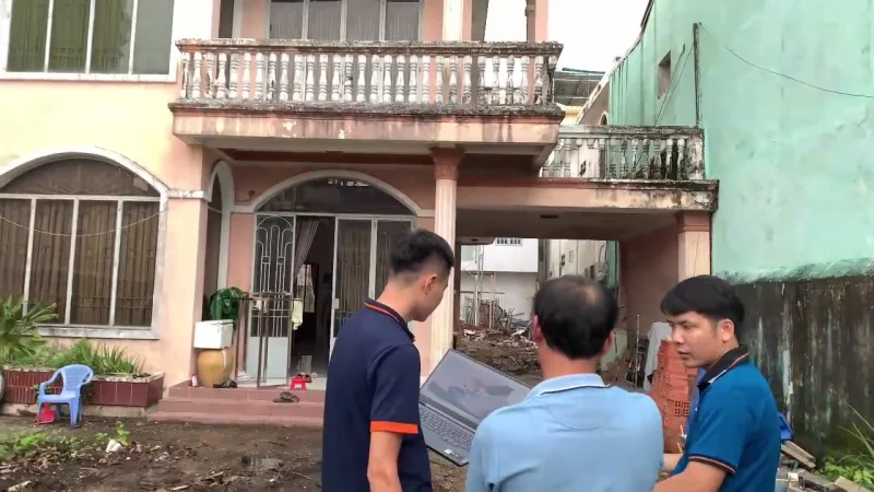 Khảo sát đo đạc sửa chữa villa tại thành phố Thủ Đức