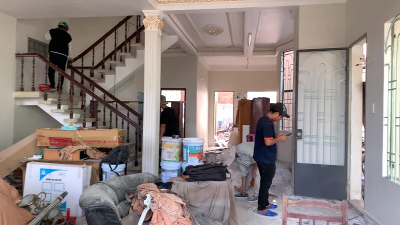 Khảo sát đo đạc sửa chữa villa tại thành phố Thủ Đức