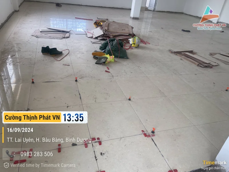 Tiến độ #4 hoàn thiện nhà xưởng Kinsco Bàu Bàng Bình Dương