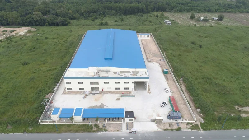 Nghiệm Thu công trình hoàn thiện nhà xưởng Kinsco Bàu Bàng Bình Dương