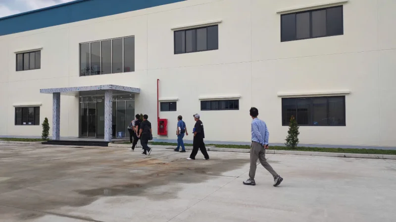 Nghiệm Thu công trình hoàn thiện nhà xưởng Kinsco Bàu Bàng Bình Dương