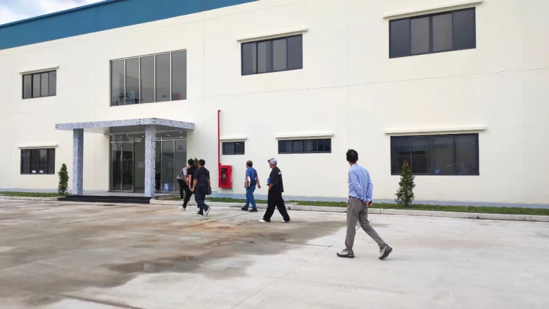 Nghiệm Thu công trình hoàn thiện nhà xưởng Kinsco Bàu Bàng Bình Dương