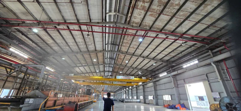 Khảo sát Thi công sơn cải tạo nhà xưởng Công ty TNHH DSR Vina tại KCN Mỹ Phước 3
