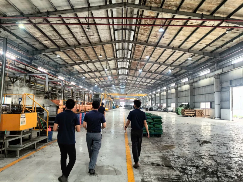 Khảo sát Thi công sơn cải tạo nhà xưởng Công ty TNHH DSR Vina tại KCN Mỹ Phước 3