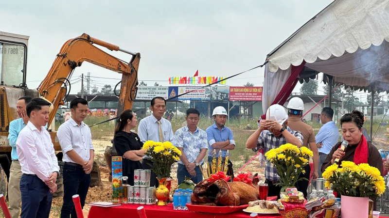 Lễ Khởi Công Dự Án Nhà Liên Kế tại dự án The Oasis City