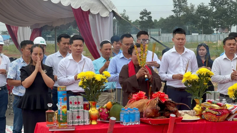 Lễ Khởi Công Dự Án Nhà Liên Kế tại dự án The Oasis City