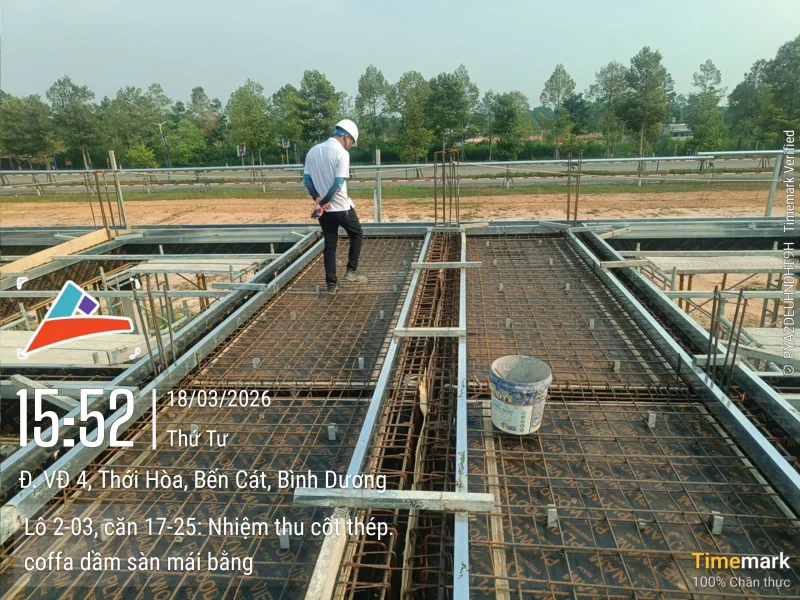 Update tiến độ nhà liên kế dự án The Oasis City tháng 3/2026