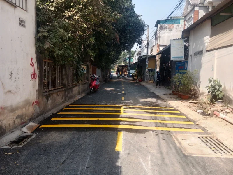 Update tiến độ thi công hạ tầng giao thông tại Phường Đông Hòa