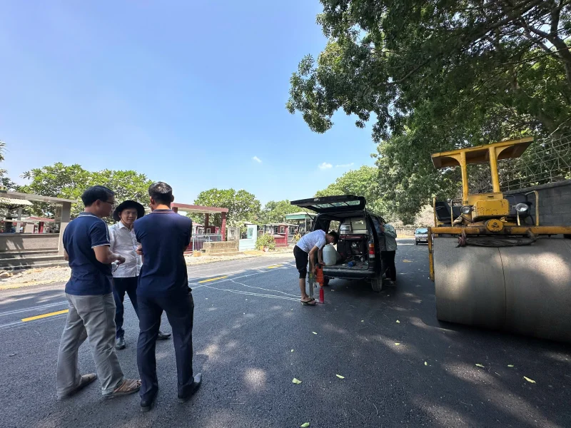 Update tiến độ thi công hạ tầng giao thông tại Phường Đông Hòa