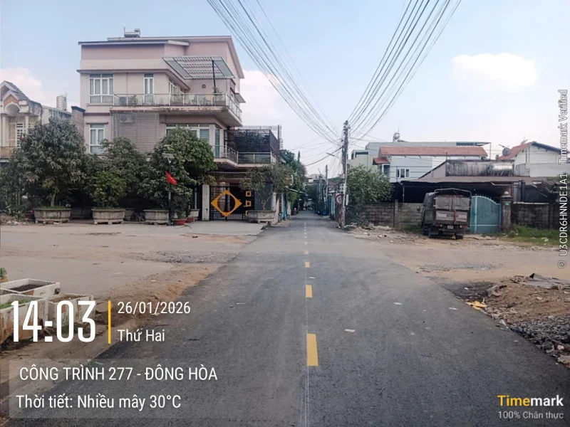 Update tiến độ thi công hạ tầng giao thông tại Phường Đông Hòa