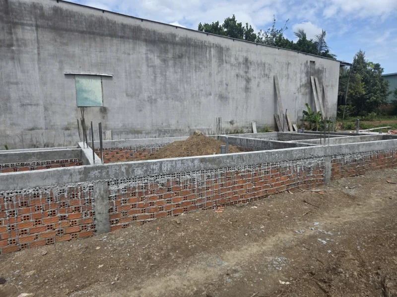 Tiến độ xây nhà vườn tại Bình Phước tháng 11-2025