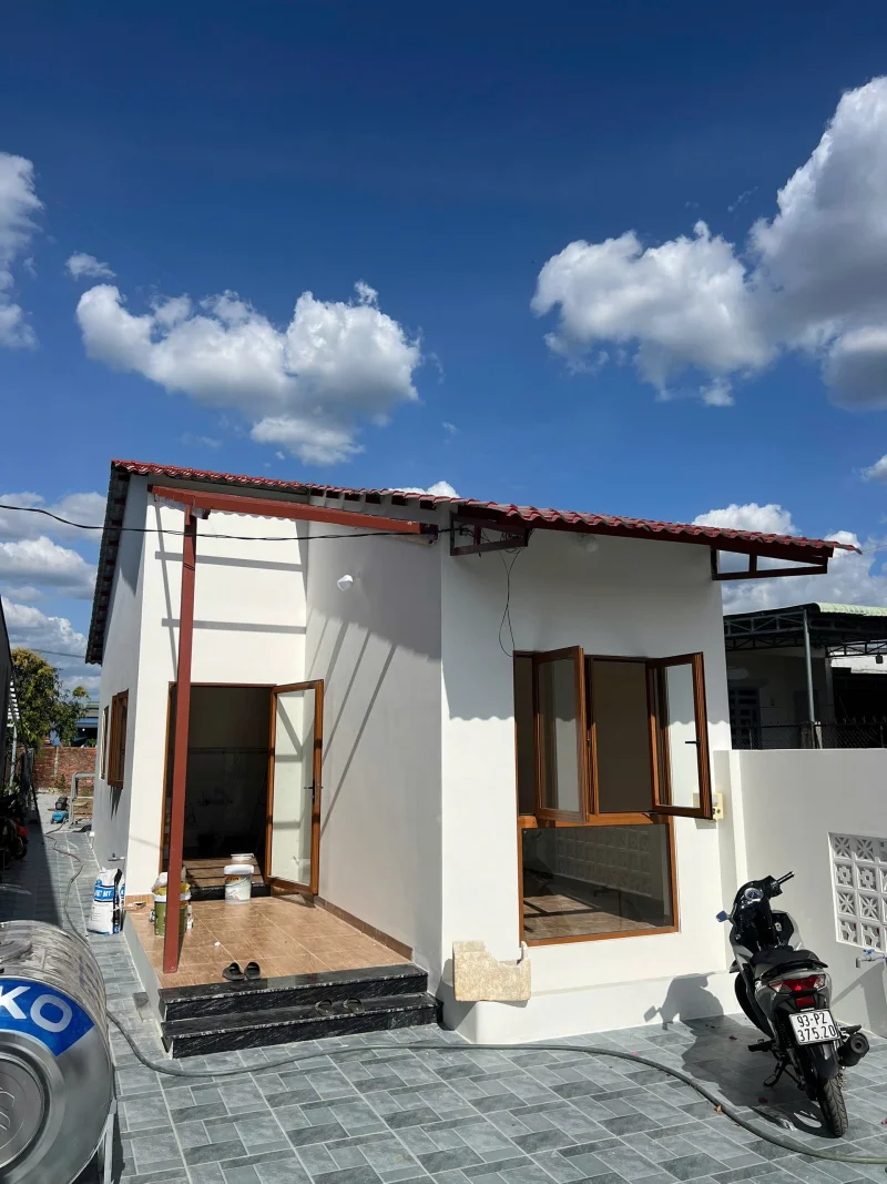 Tiến độ xây nhà vườn tại Bình Phước tháng 12-2025