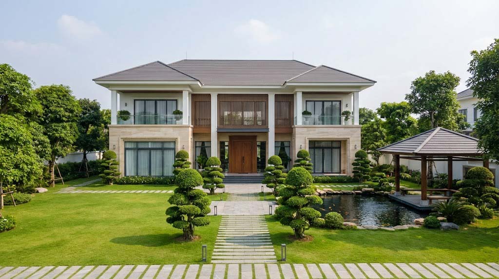 Biệt thự sân vườn cao cấp
