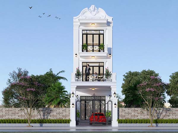 Nhà phố 3 tầng