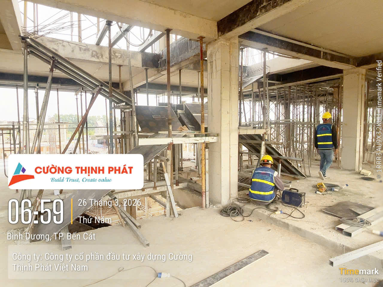 Công trình xây thô tại Bến Cát