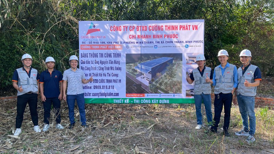 Thi công thực tế
