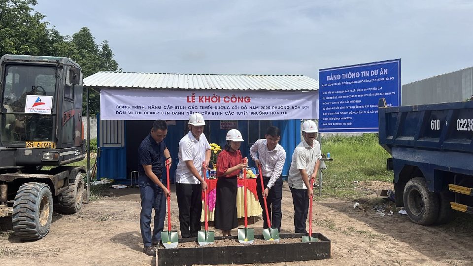 Thi công hạng mục