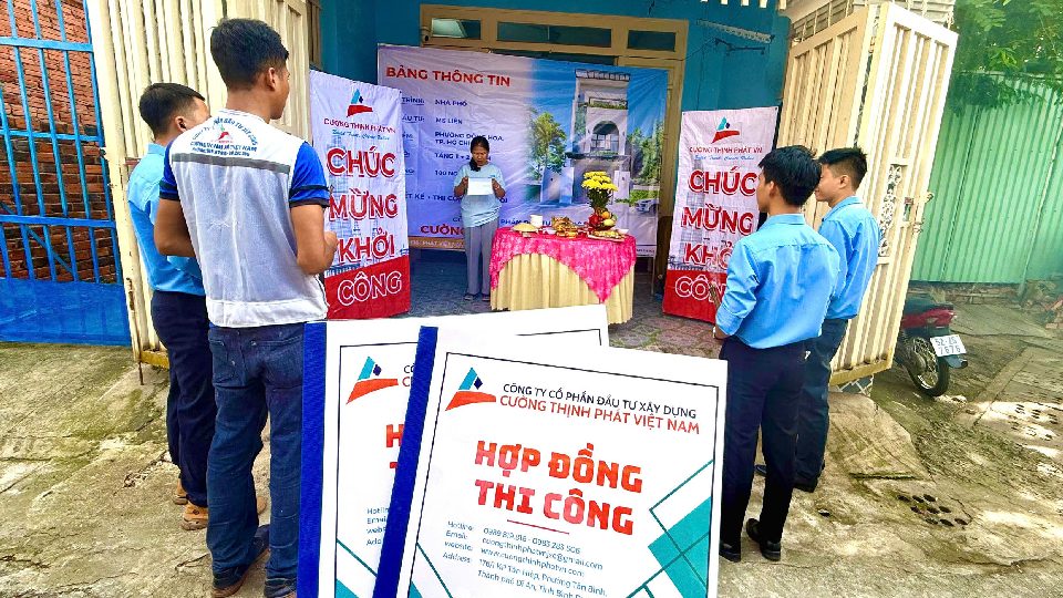 Công trình đang thi công